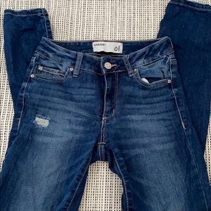 SOLD Garage size 1 jeans distressed